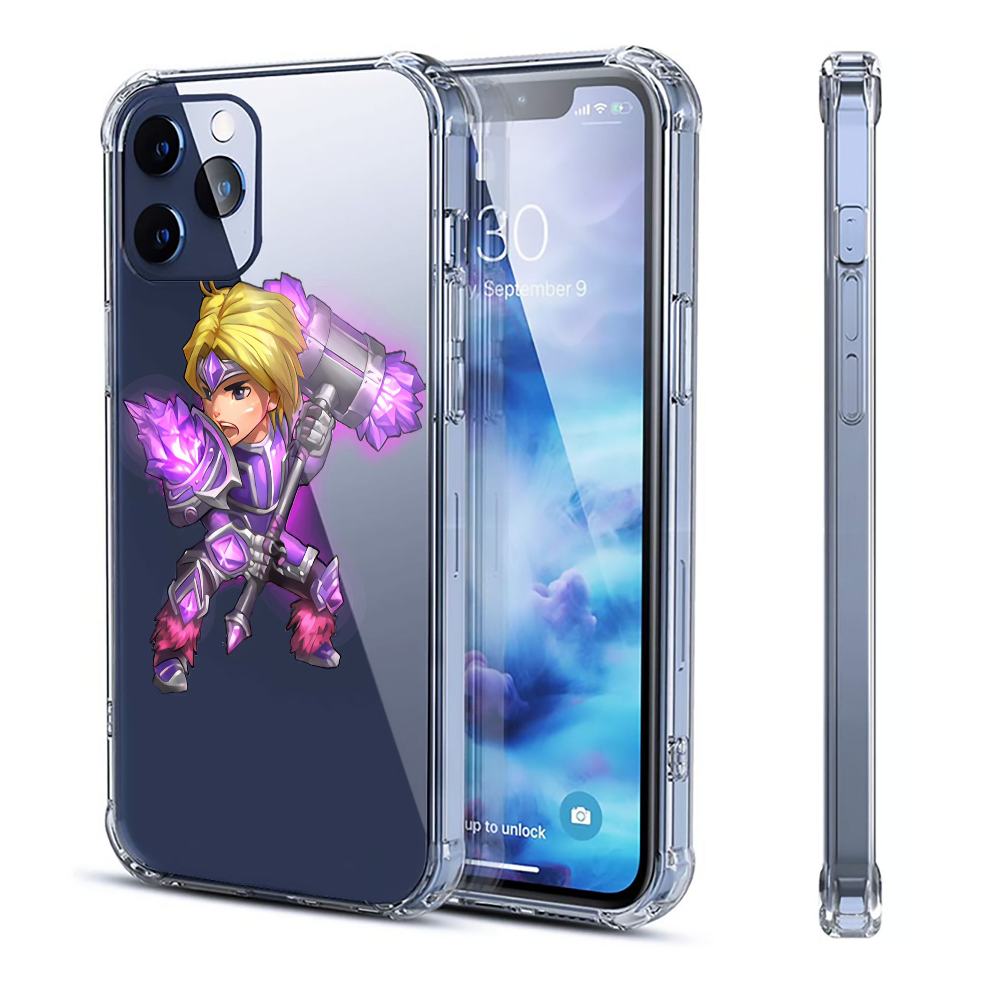 （画像用） リーグ・オブ・レジェンド League of Legends LOL 【iPhone 12シリーズ対応】透明スマホケース（クリアソフトケース）